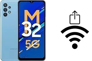 How to generate a Wi-Fi QR code on a Samsung Galaxy M32 5G