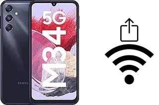 How to generate a Wi-Fi QR code on a Samsung Galaxy M34 5G