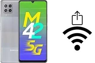 How to generate a Wi-Fi QR code on a Samsung Galaxy M42 5G