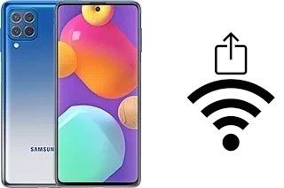 How to generate a Wi-Fi QR code on a Samsung Galaxy M62