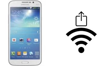 How to generate a QR code with the Wi-Fi password on a Samsung Galaxy Mega 5.8 I9150