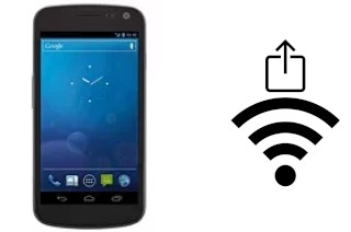 How to generate a QR code with the Wi-Fi password on a Samsung Galaxy Nexus i515