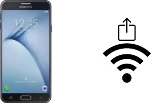 How to generate a QR code with the Wi-Fi password on a Samsung Galaxy On Nxt