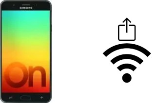 How to generate a Wi-Fi QR code on a Samsung Galaxy On7 Prime (2018)