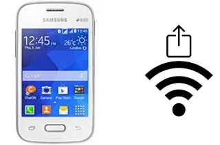 How to generate a QR code with the Wi-Fi password on a Samsung Galaxy Pocket 2