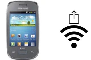 How to generate a Wi-Fi QR code on a Samsung Galaxy Pocket Neo S5310