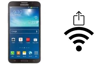 How to generate a QR code with the Wi-Fi password on a Samsung Galaxy Round G910S