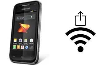 How to generate a QR code with the Wi-Fi password on a Samsung Galaxy Rush M830