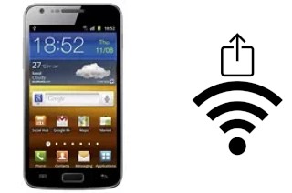 How to generate a Wi-Fi QR code on a Samsung Galaxy S II LTE I9210