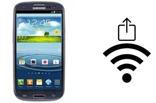 How to generate a Wi-Fi QR code on a Samsung Galaxy S III I747