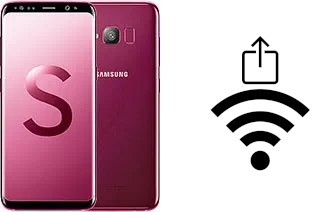 How to generate a QR code with the Wi-Fi password on a Samsung Galaxy S Light Luxury