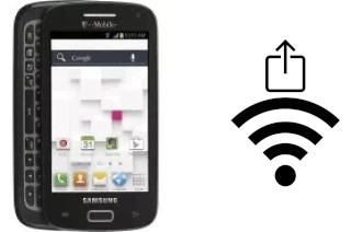 How to generate a QR code with the Wi-Fi password on a Samsung Galaxy S Relay 4G T699