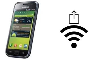 How to generate a QR code with the Wi-Fi password on a Samsung I9000 Galaxy S