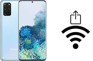 How to generate a Wi-Fi QR code on a Samsung Galaxy S20+