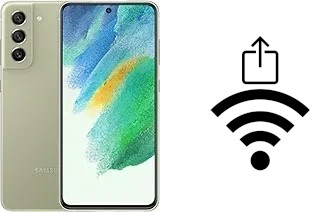 How to generate a Wi-Fi QR code on a Samsung Galaxy S21 FE 5G