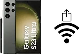 How to generate a Wi-Fi QR code on a Samsung Galaxy S23 Ultra