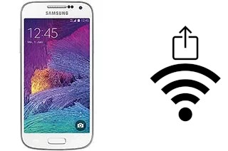 How to generate a Wi-Fi QR code on a Samsung Galaxy S4 mini I9195I