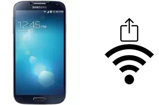 How to generate a Wi-Fi QR code on a Samsung Galaxy S4 CDMA