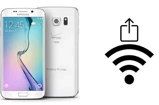 How to generate a QR code with the Wi-Fi password on a Samsung Galaxy S6 edge (USA)