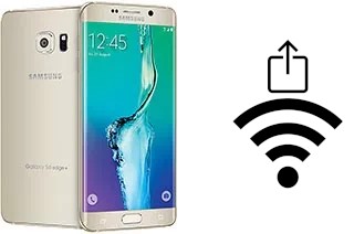 How to generate a QR code with the Wi-Fi password on a Samsung Galaxy S6 edge+ (USA)