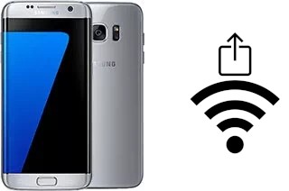 How to generate a QR code with the Wi-Fi password on a Samsung Galaxy S7 edge