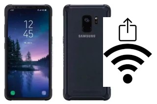 How to generate a Wi-Fi QR code on a Samsung Galaxy S9 Active