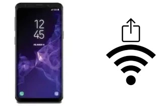 How to generate a Wi-Fi QR code on a Samsung Galaxy S9 SD845