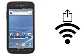 How to generate a Wi-Fi QR code on a Samsung Galaxy S II T989