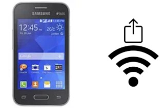 How to generate a QR code with the Wi-Fi password on a Samsung Galaxy Star 2