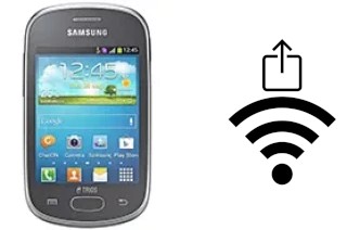 How to generate a Wi-Fi QR code on a Samsung Galaxy Star Trios S5283