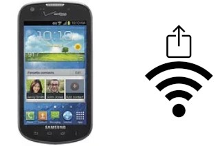 How to generate a QR code with the Wi-Fi password on a Samsung Galaxy Stellar 4G I200