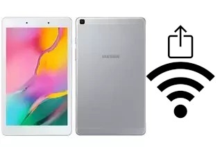 How to generate a Wi-Fi QR code on a Samsung Galaxy Tab A 8.0 (2019)