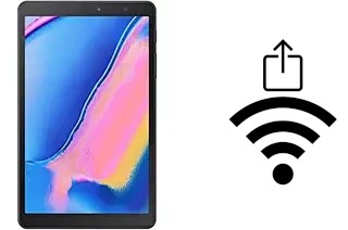 How to generate a QR code with the Wi-Fi password on a Samsung Galaxy Tab A 8.0 & S Pen (2019)