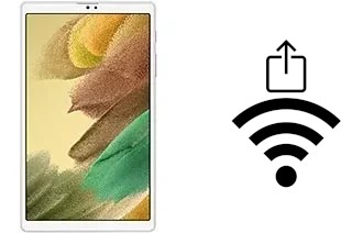 How to generate a Wi-Fi QR code on a Samsung Galaxy Tab A7 Lite