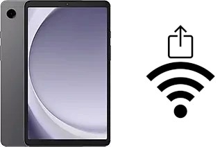 How to generate a Wi-Fi QR code on a Samsung Galaxy Tab A9