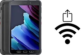 How to generate a Wi-Fi QR code on a Samsung Galaxy Tab Active3