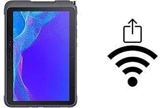 How to generate a Wi-Fi QR code on a Samsung Galaxy Tab Active4 Pro