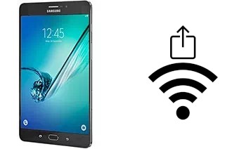 How to generate a QR code with the Wi-Fi password on a Samsung Galaxy Tab S2 8.0 Wi-Fi SM-T713