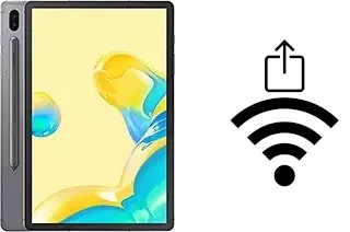 How to generate a Wi-Fi QR code on a Samsung Galaxy Tab S6 5G