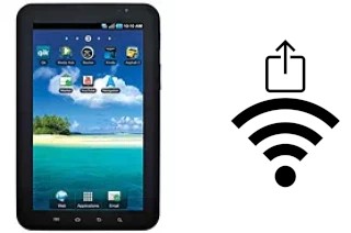 How to generate a QR code with the Wi-Fi password on a Samsung Galaxy Tab T-Mobile T849