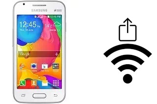 How to generate a Wi-Fi QR code on a Samsung Galaxy V