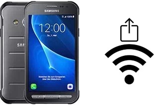 How to generate a QR code with the Wi-Fi password on a Samsung Galaxy Xcover 3 G389F