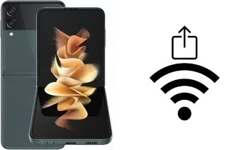 How to generate a Wi-Fi QR code on a Samsung Galaxy Z Flip3 5G