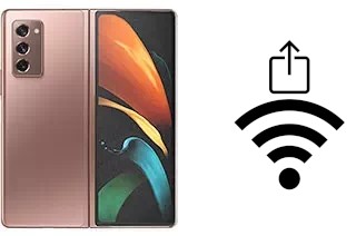 How to generate a Wi-Fi QR code on a Samsung Galaxy Z Fold2 5G