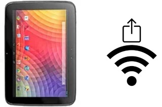 How to generate a QR code with the Wi-Fi password on a Samsung Google Nexus 10 P8110