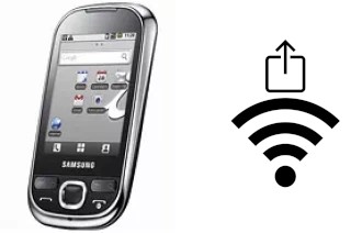 How to generate a QR code with the Wi-Fi password on a Samsung I5500 Galaxy 5