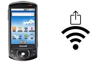 How to generate a QR code with the Wi-Fi password on a Samsung I6500U Galaxy