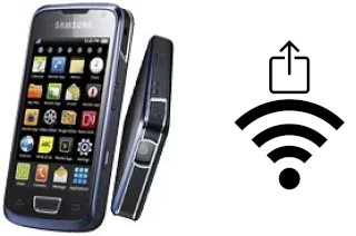 How to generate a QR code with the Wi-Fi password on a Samsung I8520 Galaxy Beam