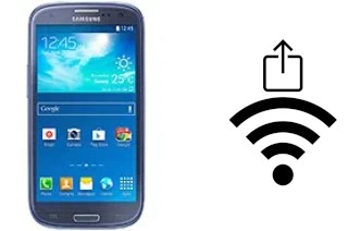 How to generate a Wi-Fi QR code on a Samsung I9301I Galaxy S3 Neo