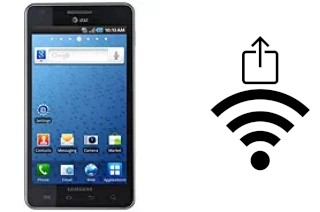 How to generate a QR code with the Wi-Fi password on a Samsung I997 Infuse 4G